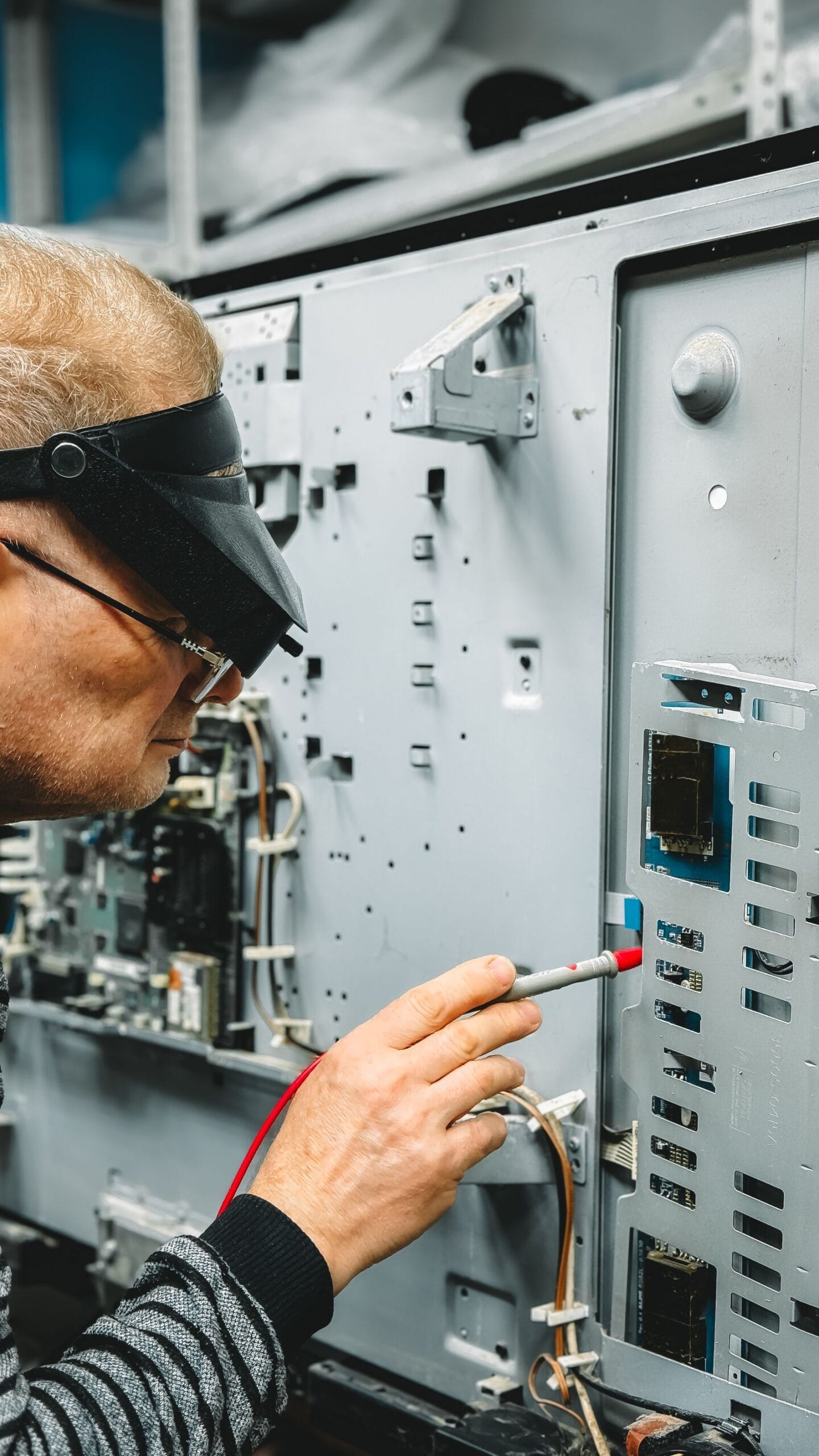 Technical inspection of industrial equipment